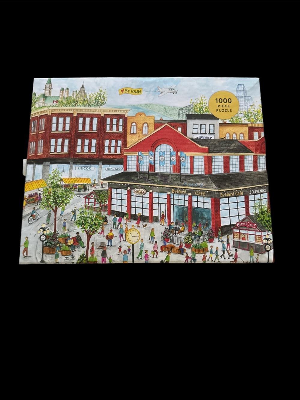 Paperhood Ottawa’s ByWard Market 1000-Piece Puzzle 🇨🇦✨